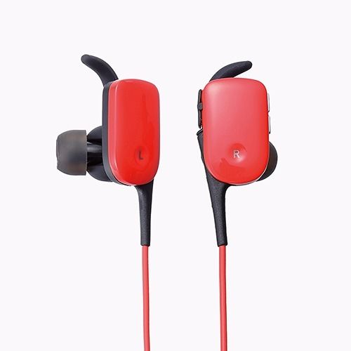ELECOM LBT-HPC11WP RD Waterproof Bluetooth In-Ear Headset Red NEW from Japan_1