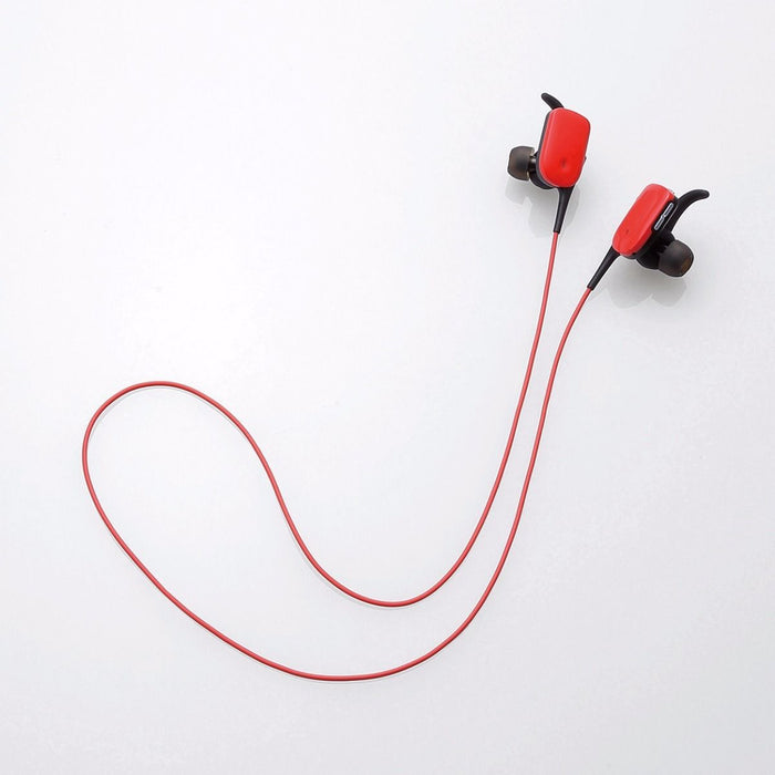 ELECOM LBT-HPC11WP RD Waterproof Bluetooth In-Ear Headset Red NEW from Japan_3
