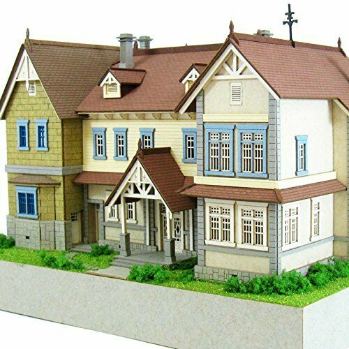 Miniatuart Limited Edition 'When Marnie Was There' Wetlands Mansion Model Kit_5
