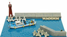 Tomytec DIORAMA COLLECTION Dock Side Details 1/150 N scale Komono 123 Set B NEW_1