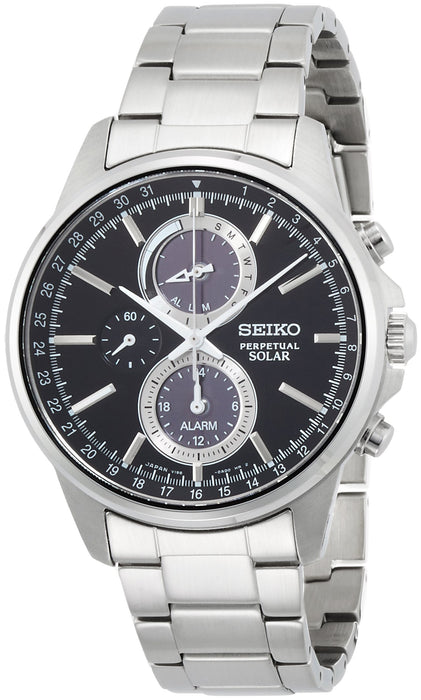SEIKO Selection SBPJ005 watch solar chronograph sapphire glass 10ATM men's NEW_1
