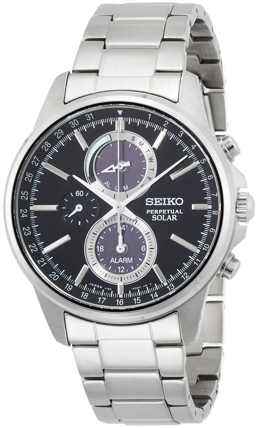 SEIKO Selection SBPJ005 watch solar chronograph sapphire glass 10ATM men's NEW_1