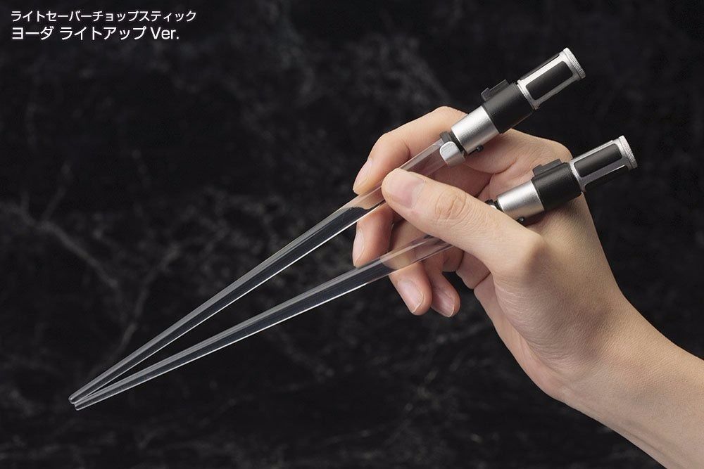 KOTOBUKIYA LIGHTSABER CHOPSTICKS YODA Light Up Renewal Ver STAR WARS from Japan_4