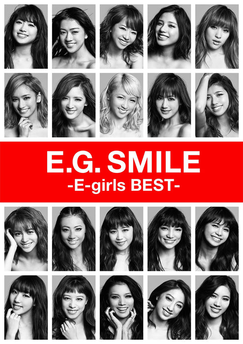E.G. SMILE E-girls BEST First Limited Edition 2CD+3Blu-ray+Photobook RZCD-86027B_1