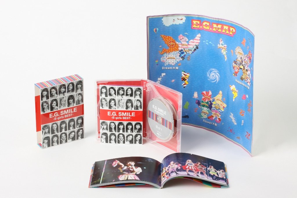 E.G. SMILE E-girls BEST First Limited Edition 2CD+3Blu-ray+Photobook RZCD-86027B_4