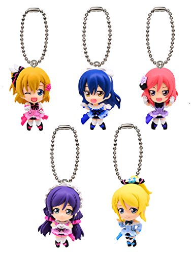 BANDAI Lovelive! Swing 06 Set of 5 Full Complete Anime Mascot Gashapon toys NEW_1