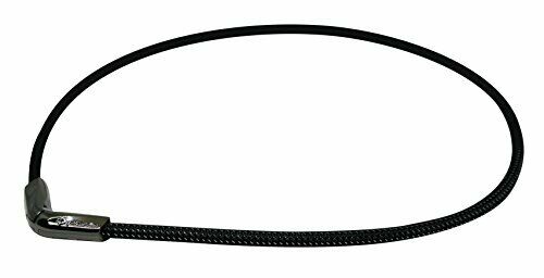 Phiten necklace RAKUWA neck X 50 V type metallic black 50 cm_1