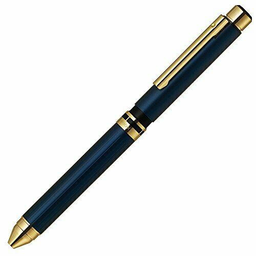 Zebra multi-function pen Shabo X premium TS10 Navy Gold SB21-C-NVG NEW_1