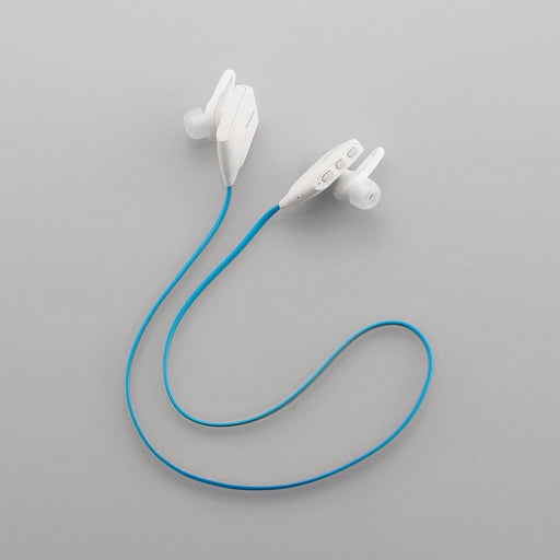 ELECOM LBT-HPC31WP　Waterproof Bluetooth In-Ear Headphones White NEW from Japan_2