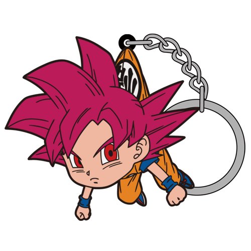 Dragon Ball Super Goku Squeezable Keychain Super Saiyan God Ver. 1235-1779 NEW_1