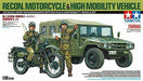 Tamiya JGSDF Recon. Motorcycle & HMV Set Plastic Model Kit NEW from Japan_7