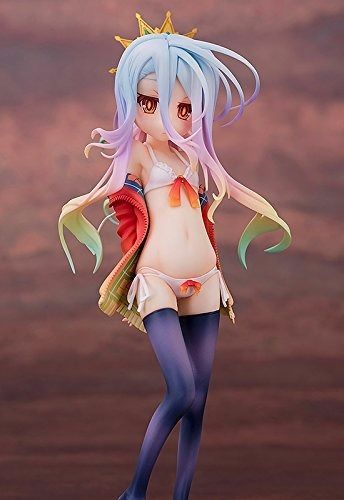 No Game No Life Shiro Swimsuit style 1/7 PVC Figure AQUAMARINE NEW from Japan_5