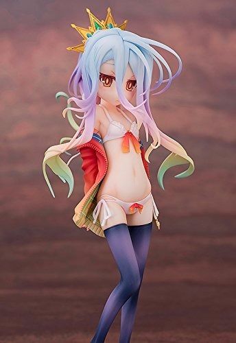 No Game No Life Shiro Swimsuit style 1/7 PVC Figure AQUAMARINE NEW from Japan_6