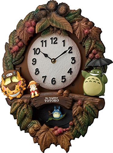 Rhythm Watch My Neighbor Totoro Melody Wall Clock M429 Totoro 4MJ429-M06 NEW_1