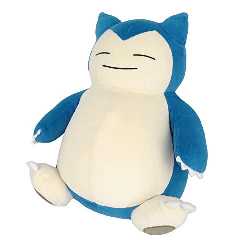 Pokemon Stuffed Toy Mochifuwa Cushion Snorlax 35cm NEW from Japan_1