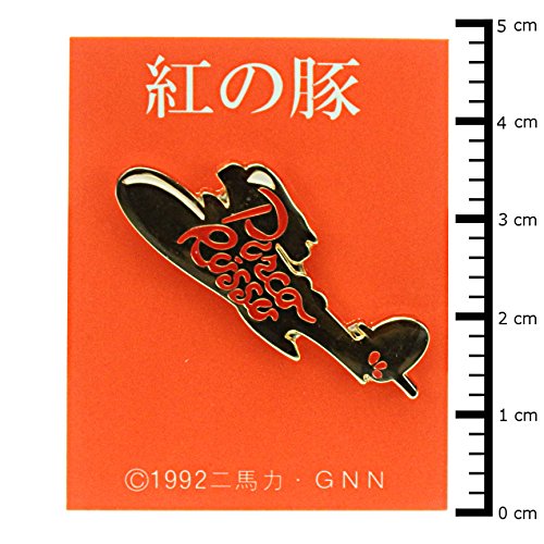 Porco Rosso Pin Batch Flying Boat MH-10 (Gold) NEW from Japan_2