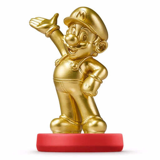 Nintendo amiibo MARIO GOLD Ver Super Mario Bros. 3DS Wii U Accessories NEW Japan_1