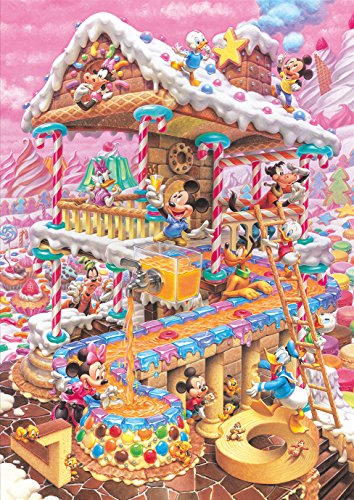Tenyo 300 Piece Jigsaw puzzle Disney Funny House (30.5x43cm) NEW from Japan_1