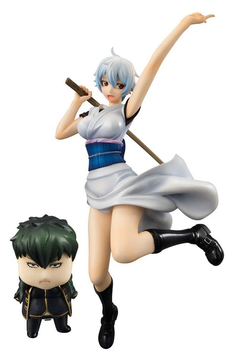G.E.M. Gintama Sakata Ginko 1/8 Figure w/ Hijikata Xko Deformed Figure OCT158608_1