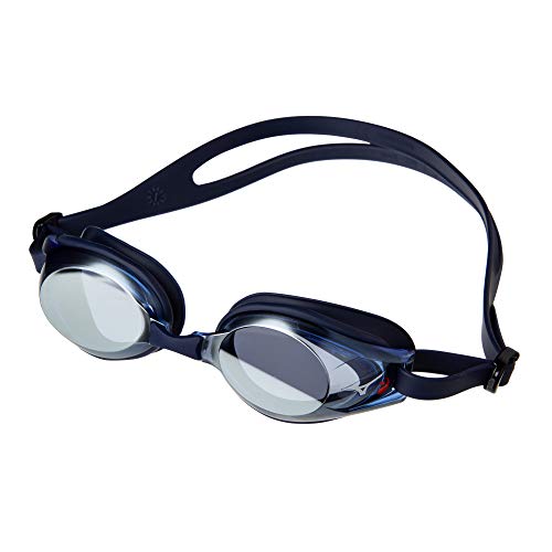 MIZUNO Swim Goggle 3D cushion Blue Silver mirror FINA approval N3JE602114 NEW_3