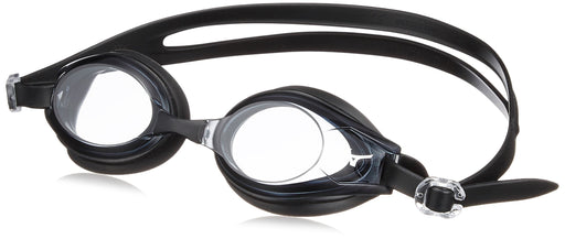 MIZUNO Swim Goggles Cushion Type N3JE601009 Smoke silicone Frame Black NEW_1