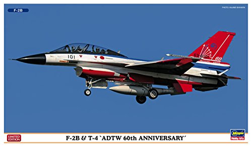 Hasegawa 1/72 F-2B & T-4  ADTW 60th Anniversary Model Kit NEW from Japan_1