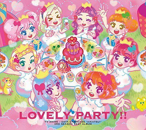 [CD] TV Anime Data Carddass Aikatsu! 3rd Season Best Album: Lovely Party!! NEW_1