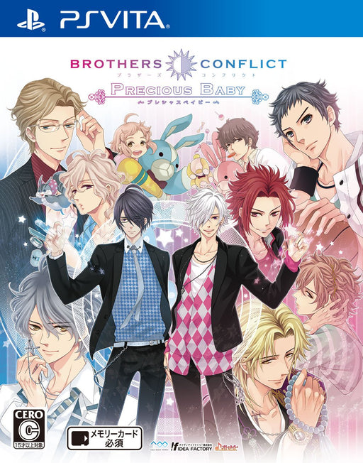 BROTHERS CONFLICT Precious Baby PS Vita Game Software VLJM-35332 Idea Factory_1