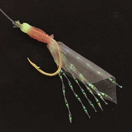 RISEWAY Sabiki rig Flasher fishing 12 pieces Size 5 Pink Tail process Glitterin_2