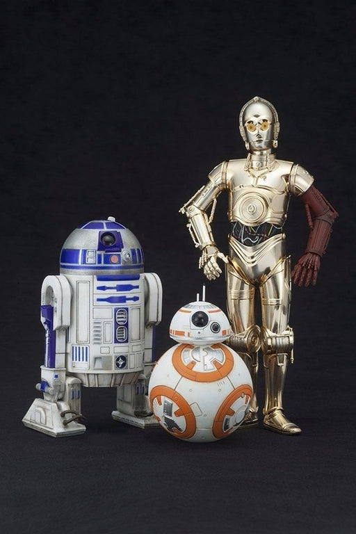 ARTFX+ Star Wars The Force Awakens R2-D2 & C-3PO with BB-8 1/10 PVC Figure NEW_2
