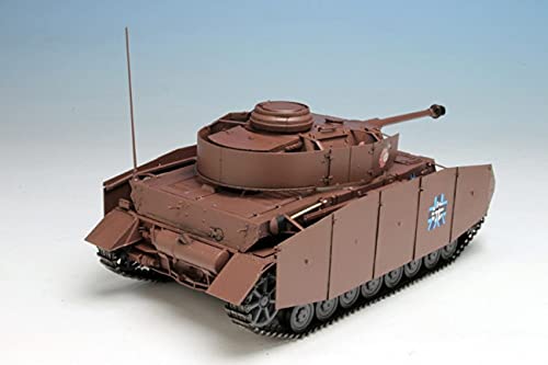 Girls und Panzer 1/35 Panzer IV Ausf. D Kai (H Type) Ankou Team Plastic Model_2