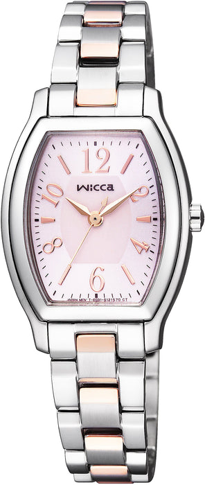 CITIZEN wicca Solar Tech KH8-730-93 Solor Women's Analog Watch Stainless Steel_1