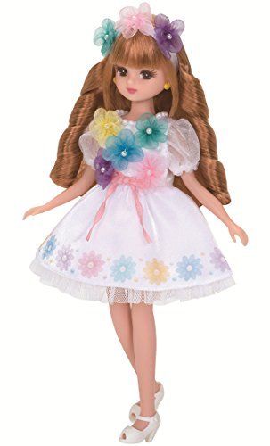 TAKARA TOMY Rika chan doll LD-08 flower girl NEW from Japan_1