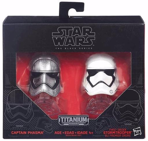 STAR WARS BLACK Series Titanium CAPTAIN PHASMA & STORMTROOPER Helmet TAKARA TOMY_2