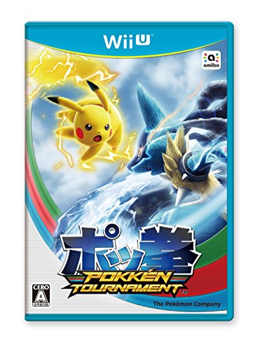 Wii U POKKEN TOURNAMENT First Release Edition w/amiibo Card Dark Mewtwo NEW_1