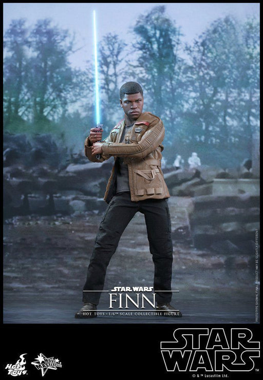 Movie Masterpiece Star Wars The Force Awakens FINN1/6 Action Figure Hot Toys NEW_2