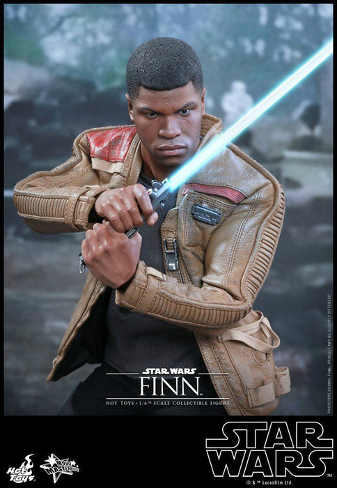 Movie Masterpiece Star Wars The Force Awakens FINN1/6 Action Figure Hot Toys NEW_3