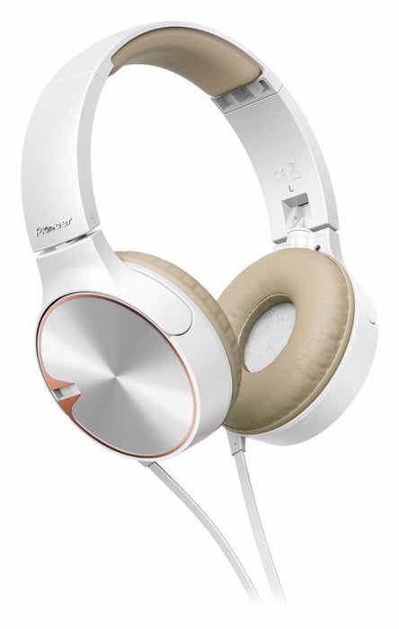 Pioneer SE-MJ722T BASS HEAD Closed Dynamic Folding Headphones Brown from Japan_1