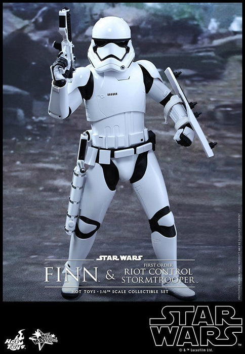 Movie Masterpiece Star Wars FINN & FIRST ORDER STORMTROOPER 1/6 Figure Hot Toys_6