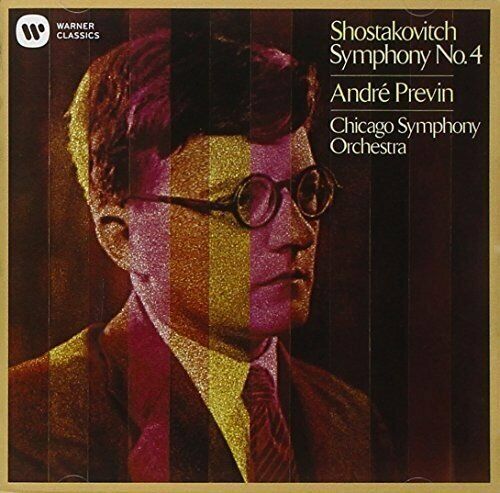 ANDRE PREVIN (CONDUCTOR) SHOSTAKOVICH: SYMPHONY NO.4 JAPAN CD NEW_1