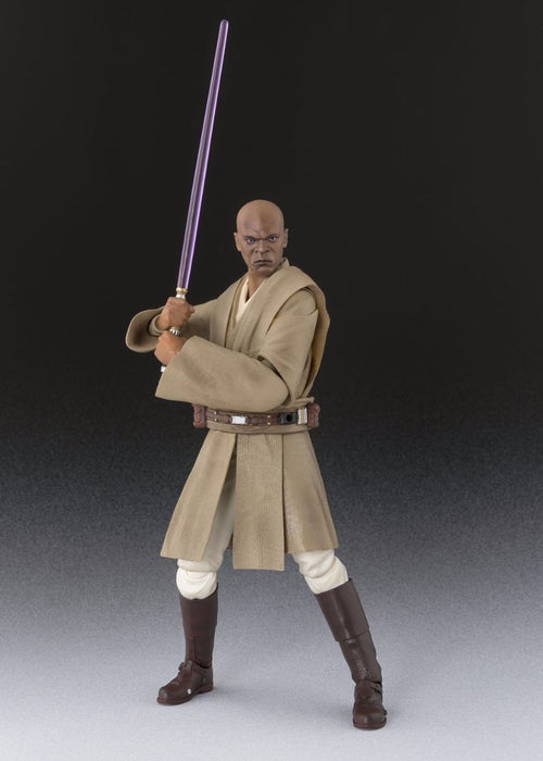 S.H.Figuarts Star Wars Episode 1 MACE WINDU Action Figure BANDAI NEW from Japan_6