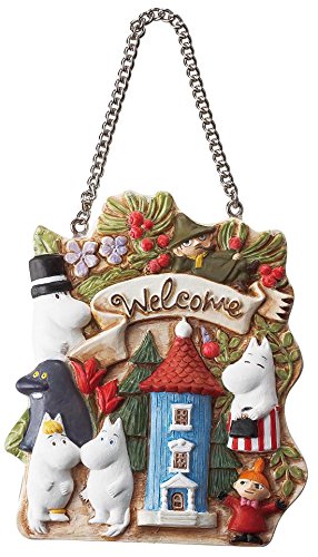 Moomin Welcome Board Door Holder Interior Mascot Doll (11.4x1.7x20.8 cm) NEW_1