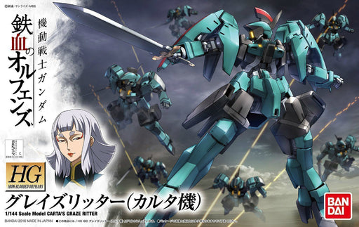 BANDAI HG 1/144 CARTA'S GRAZE RITTER Model Kit Gundam Iron-Blooded Orphans NEW_1