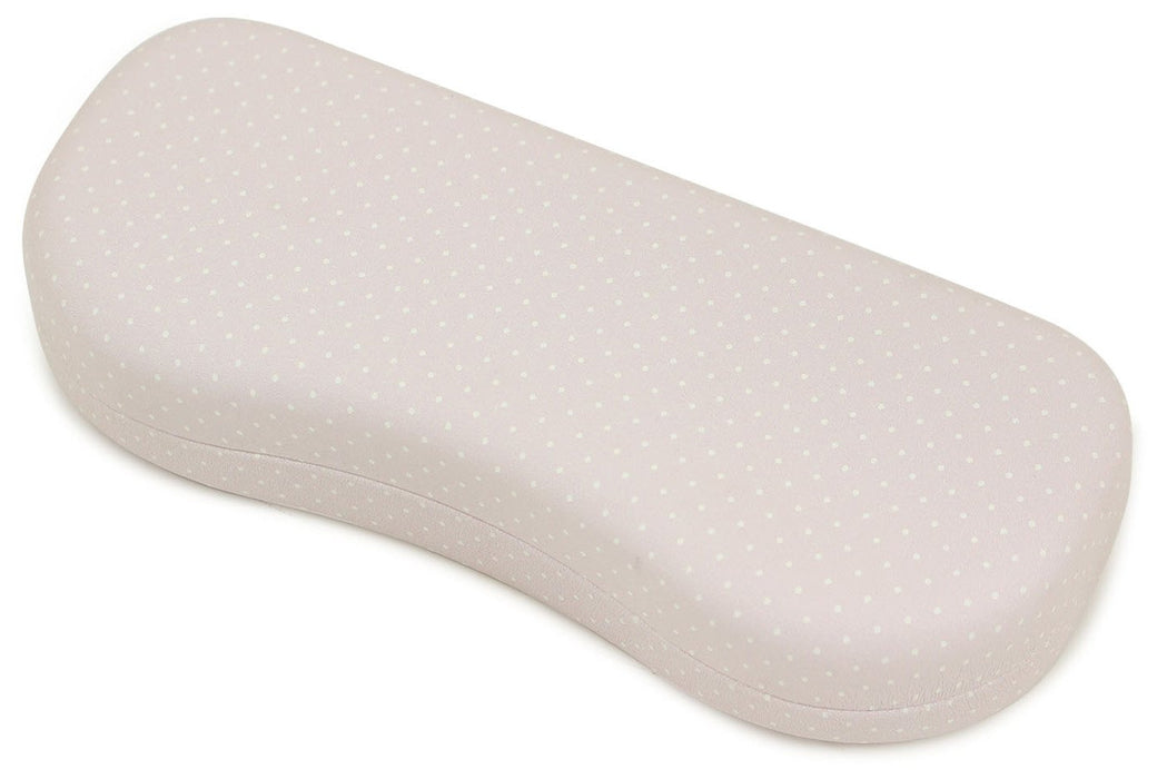 Pearl Glasses Case Rilakkuma Let's play with rabbit Hard Magnetic Polka Dot NEW_3