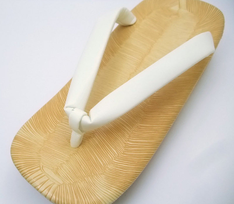 Asakusa Kimono Market Made in Japan setta cork bottom male L 25-26cm white thong_8