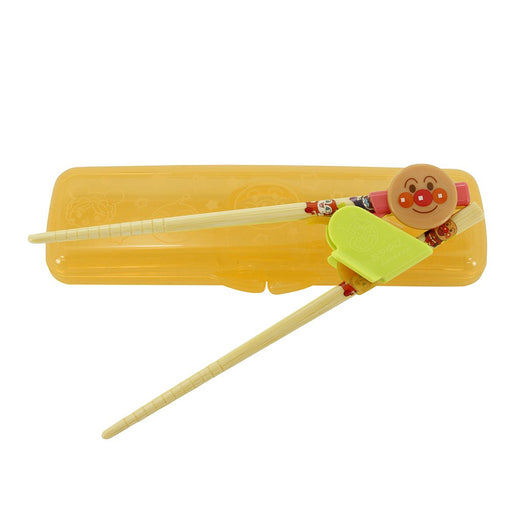 LEC Anpanman chopsticks for right hand M size Orange 2-4 years old KK-207 NEW_1