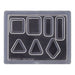 PADICO 401008 Resin Jewel Mold Mini Simple Shape Accessories Material NEW_1