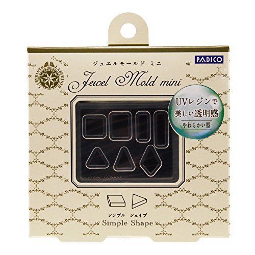 PADICO 401008 Resin Jewel Mold Mini Simple Shape Accessories Material NEW_2