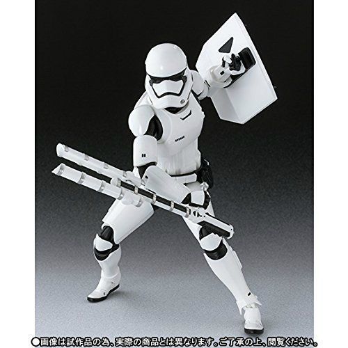 S.H.Figuarts Star Wars FIRST ORDER STORMTROOPER SHEILD & BATON Set Figure BANDAI_6