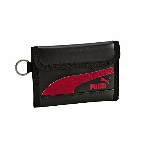 Kutsuwa Puma Leather Slim Wallet PM132BK NEW from Japan_1